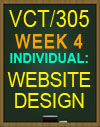 VCT305 Week 4 Website Design